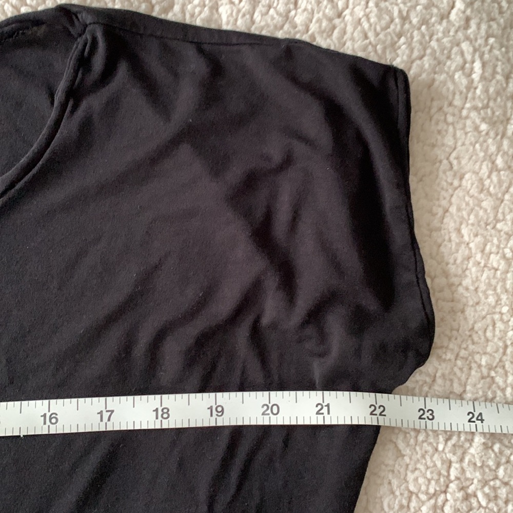 Max Studio Black Peplum T Shirt, Size XL - Picture 5 of 7